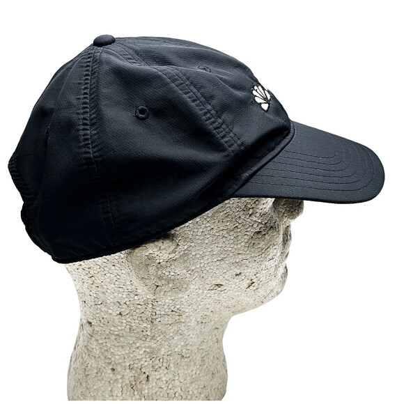 Taylor Made NBC Golf Hat Peacock Logo Cap Adjustable Hook Loop Black Unused EXC! - Picture 7 of 11